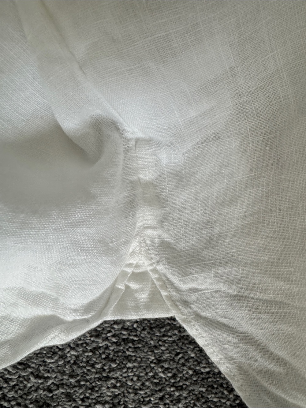 Women’s JCrew linen white shirt - Picture 8 of 8